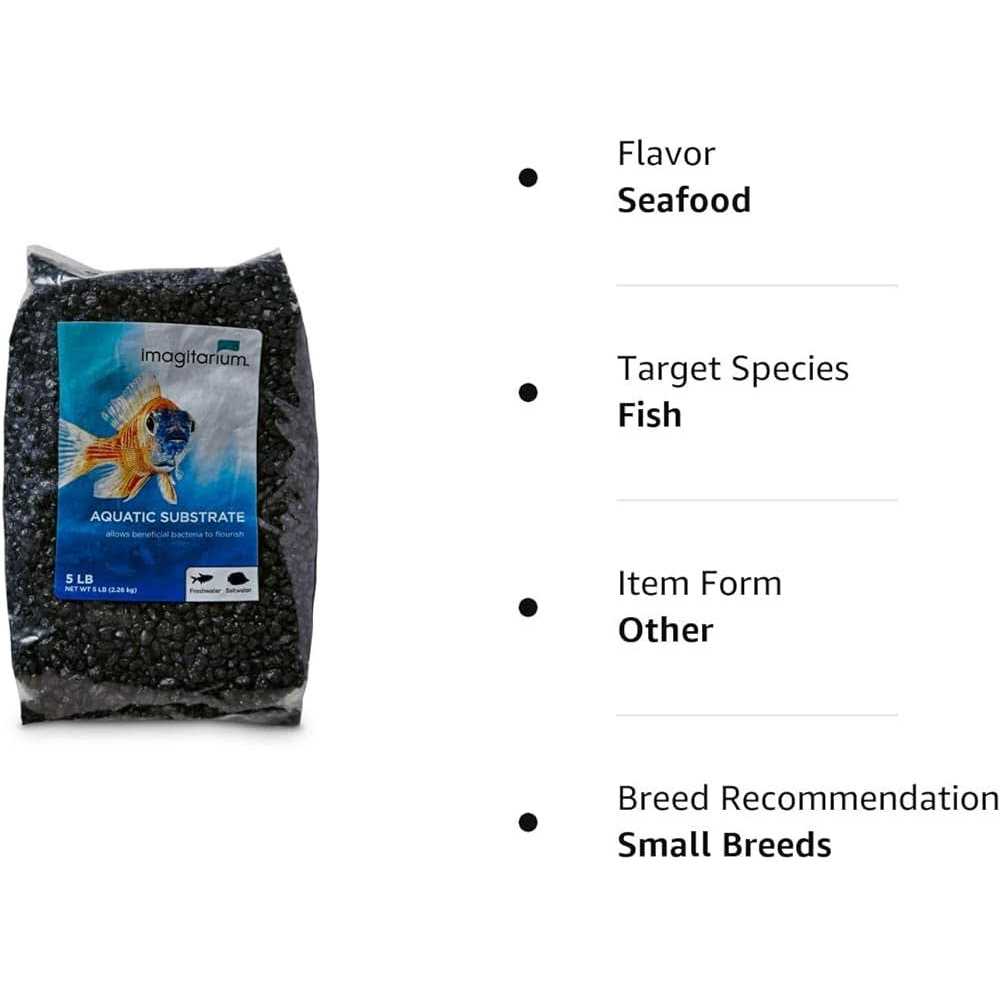 Frosted Black Aquarium Gravel Substrate B2138