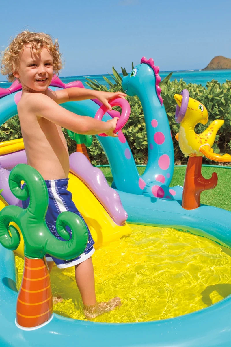 11ft x 7.5ft x 44in Inflatable Swimming Pool I65443