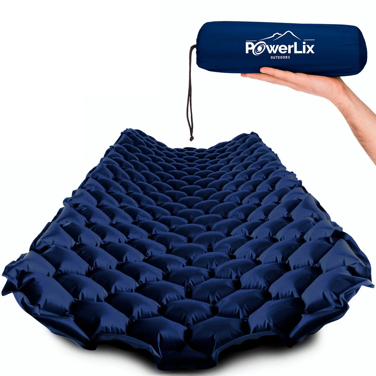 Ultralight Compact Inflatable Camping Sleeping Pad Orange I948