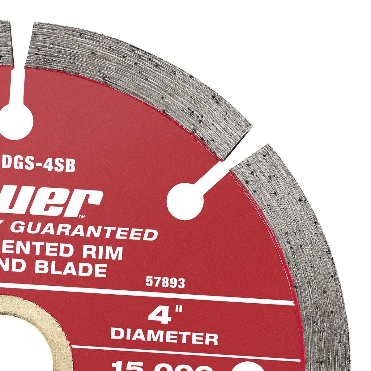 4 in. Segmented Rim Diamond Saw Blade J354355