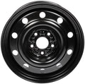 Steel 17 x 6.5-inch 5-Lug Black Wheel Rim E417