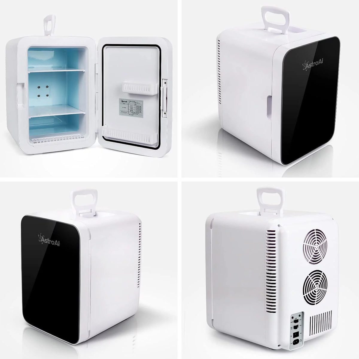 10 Liter/15 Can Black Mini Fridge C579360