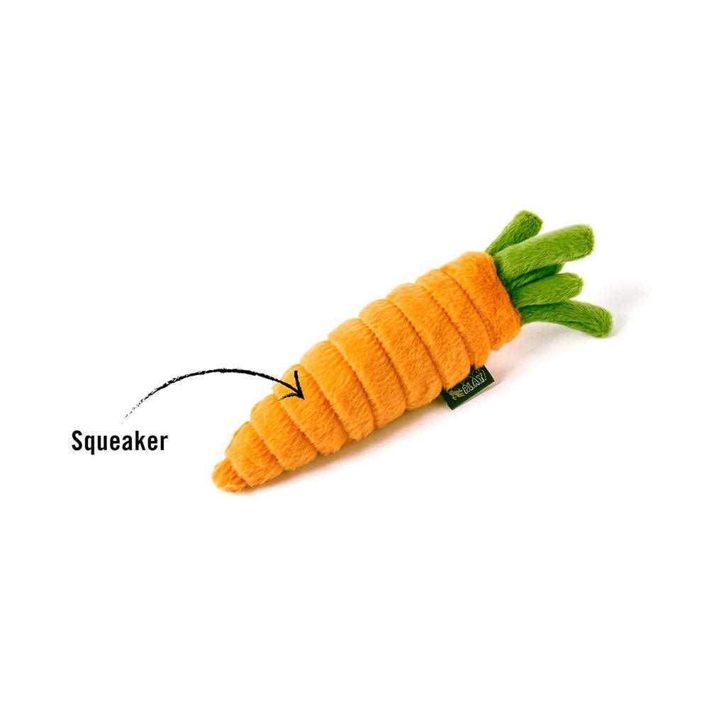 Plush Carrot Dog Toy W872