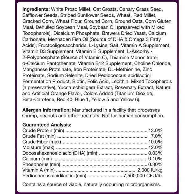 Cockatiel Food J39724