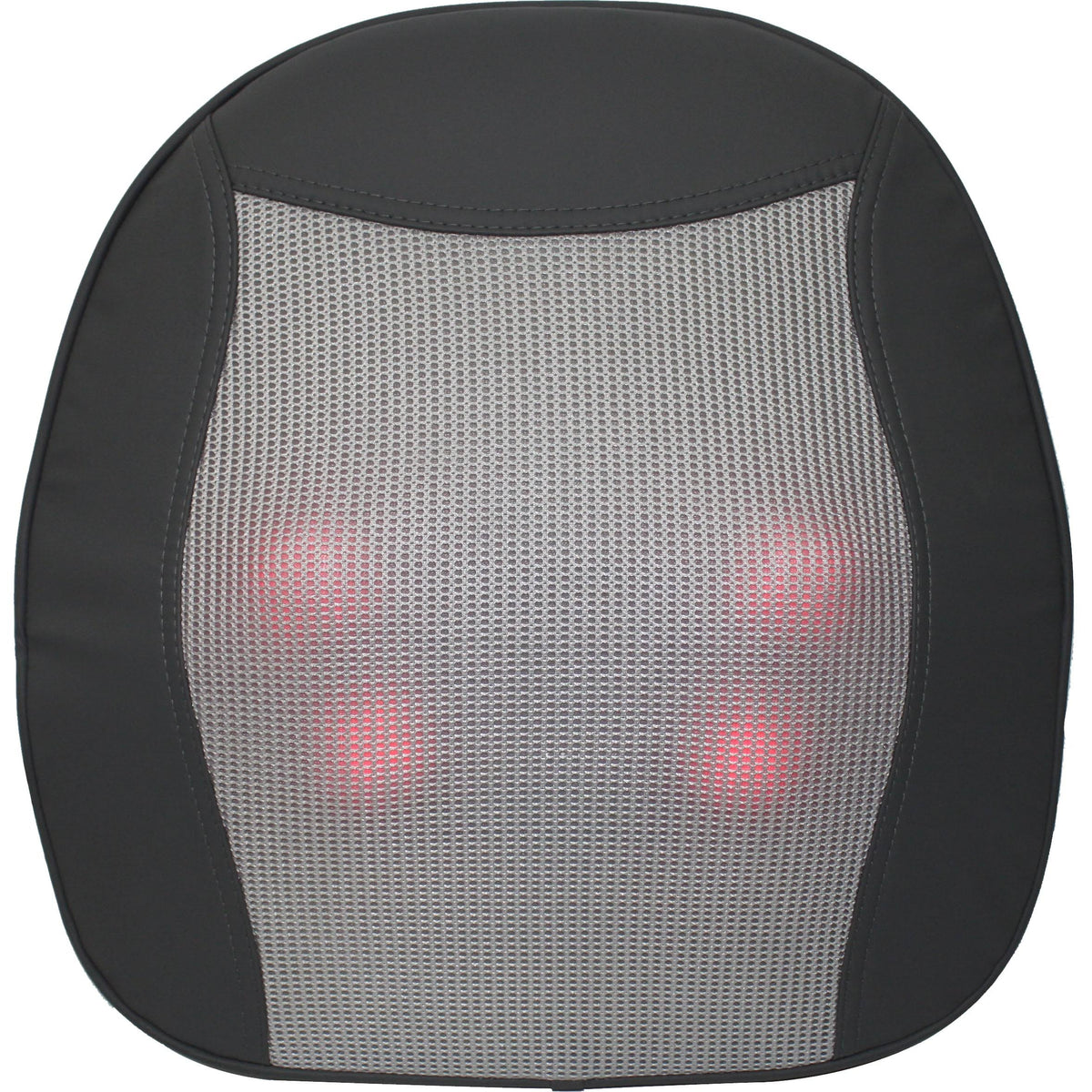 Black/Gray Shiatsu Lower Back Massager with Heat C449200