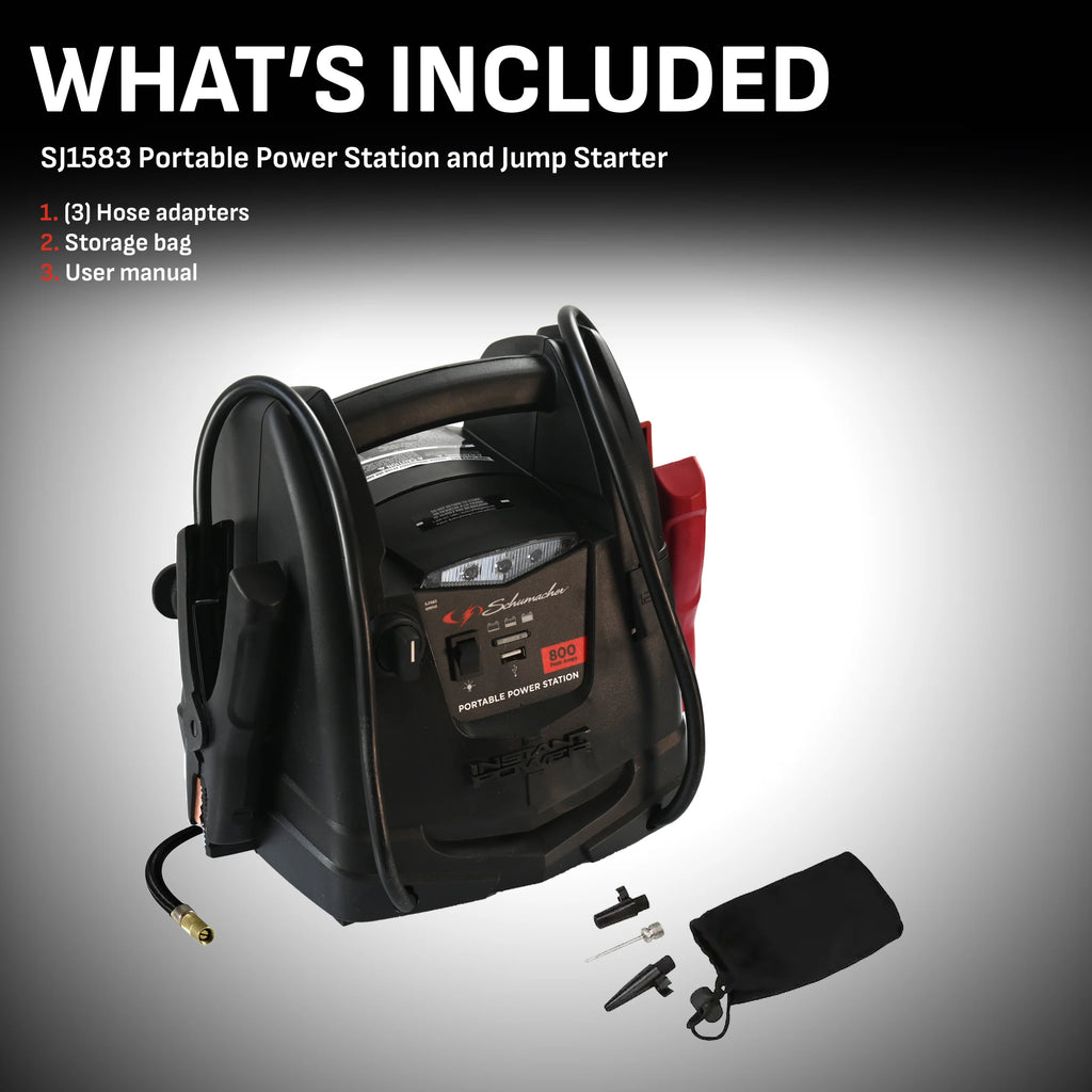 Portable Power Station with Jump Starter and Air Compressor U41195
