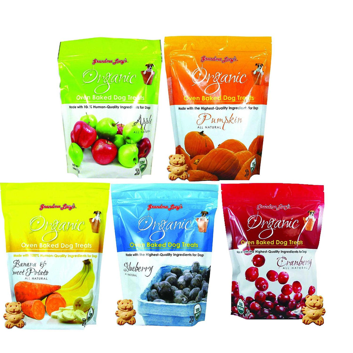 Organic Baked Dog Treats F740