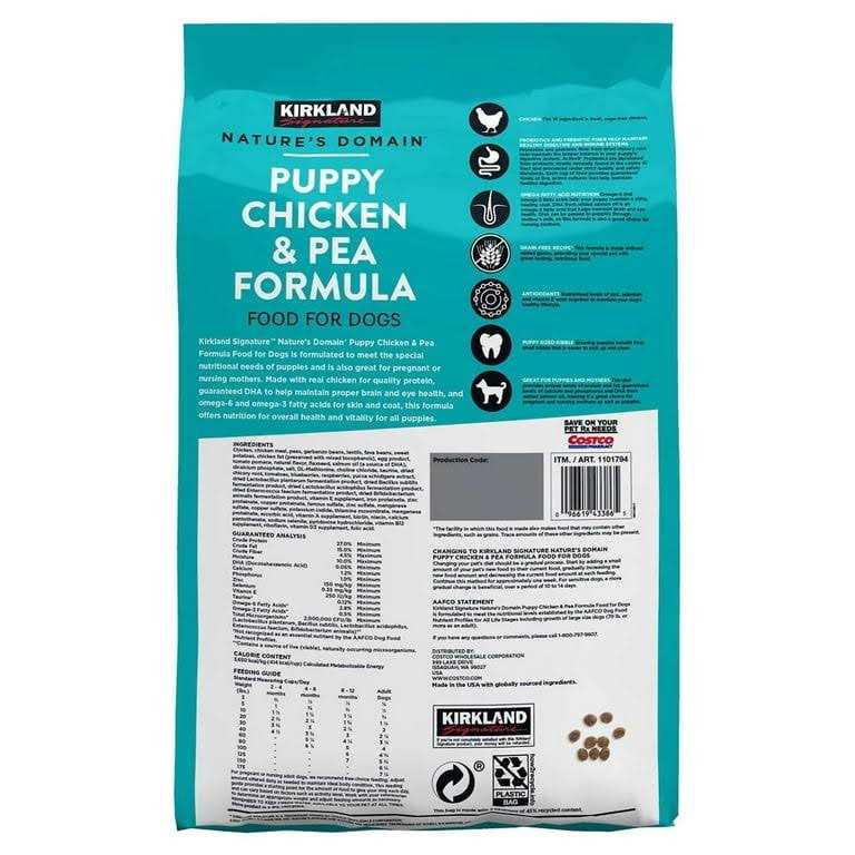 Chicken & Pea Dog Food 20 lb F50266