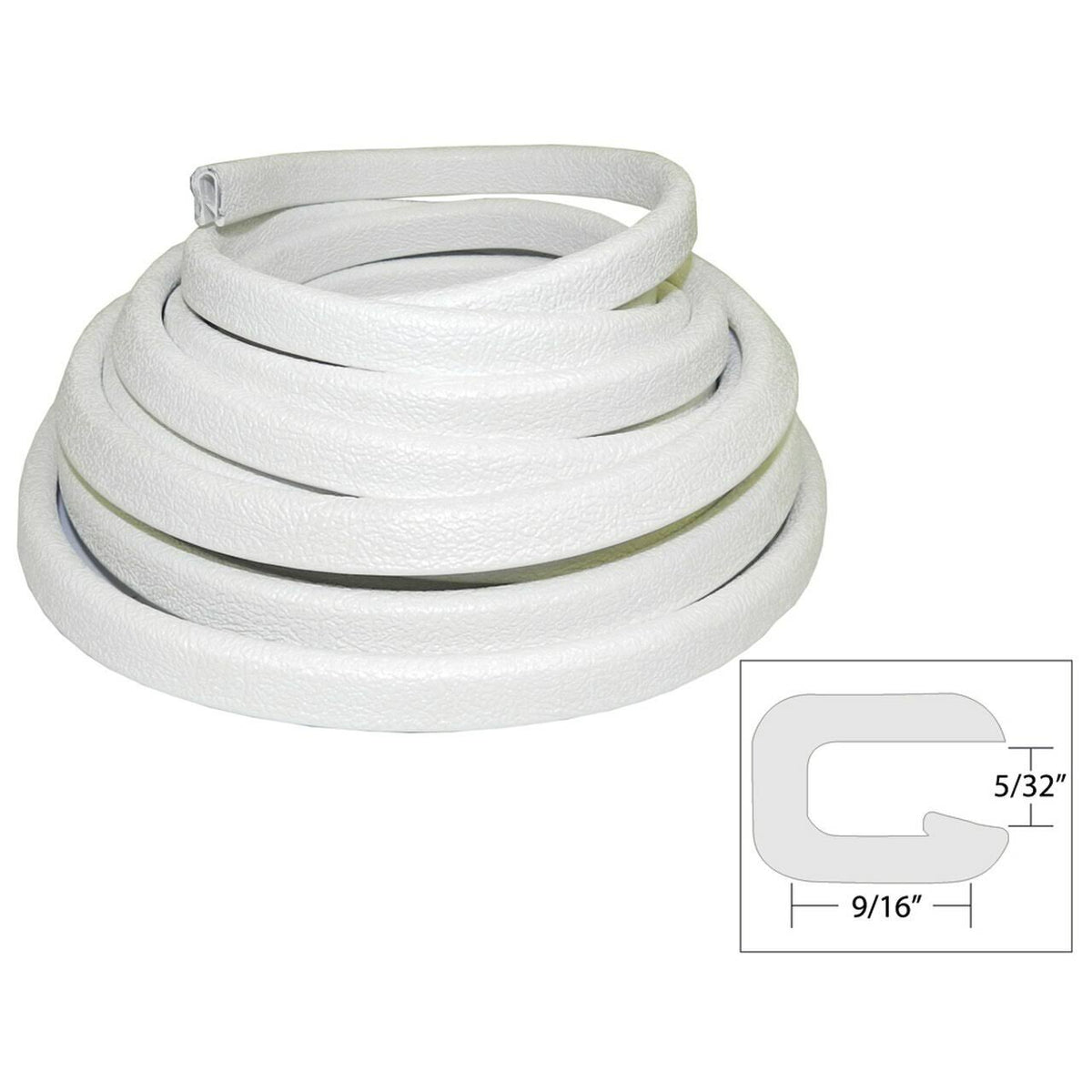 White Flexible Vinyl Trim H15336