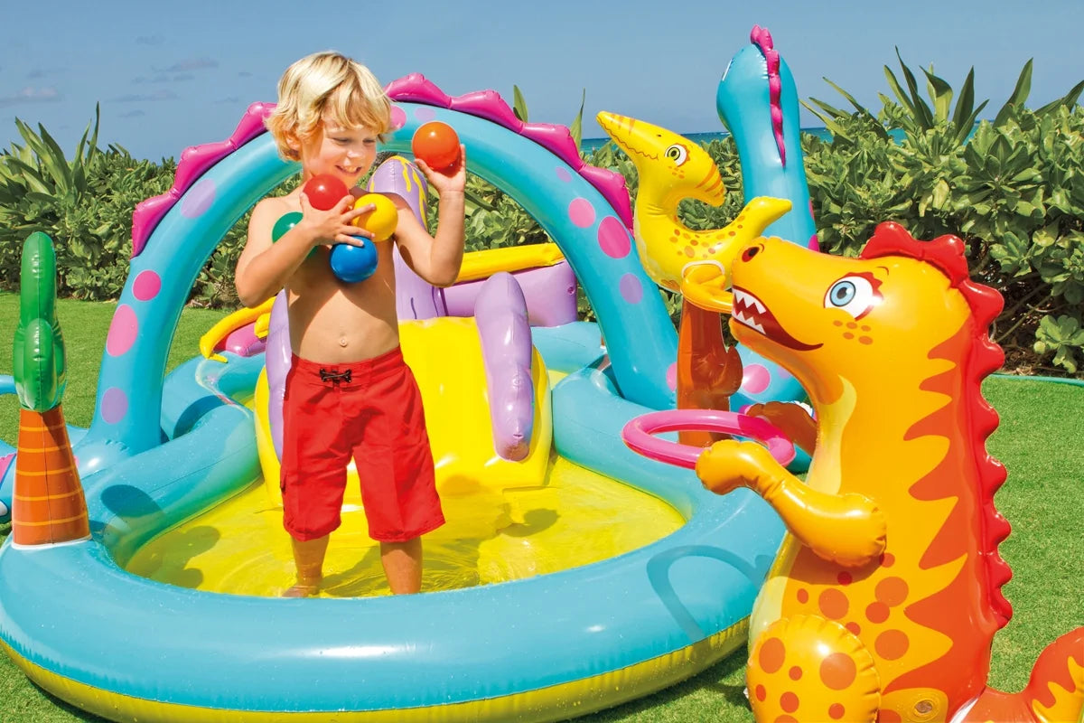 11ft x 7.5ft x 44in Inflatable Swimming Pool I65443