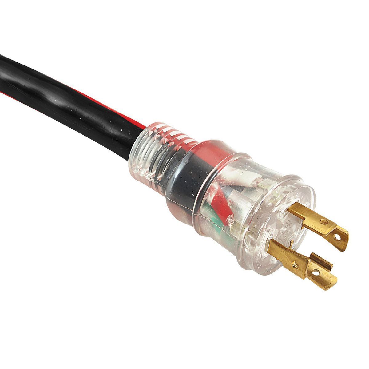 25 ft. 10 Gauge 4-Prong Twist Lock 30A Generator Extension Cord W2960