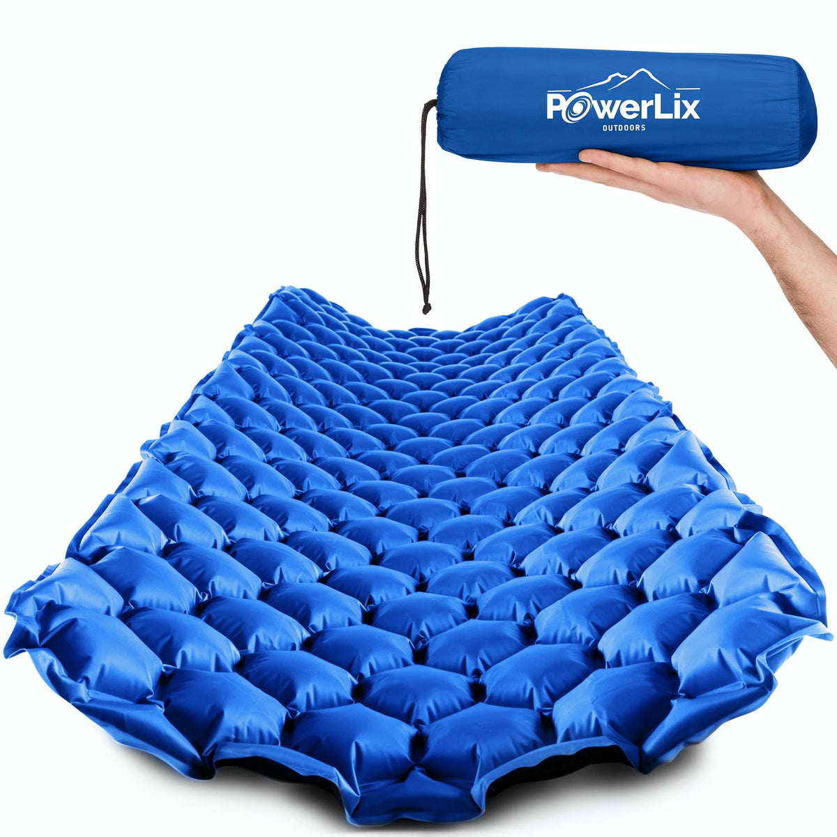 Ultralight Compact Inflatable Camping Sleeping Pad Orange I948