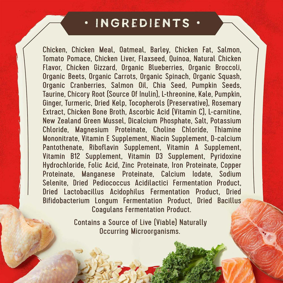 Cage Free Chicken & Wild Caught Salmon Puppy Recipe D620